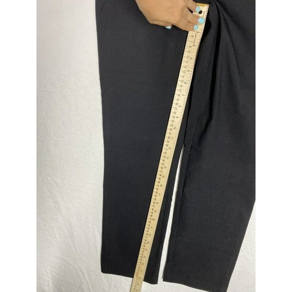 Hilary Radley Pull On Pant Stretch Mid Rise Slim Leg 4 Pockets Small Black - Picture 5 of 10